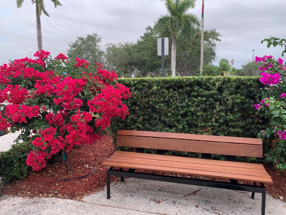 bancs de jardin