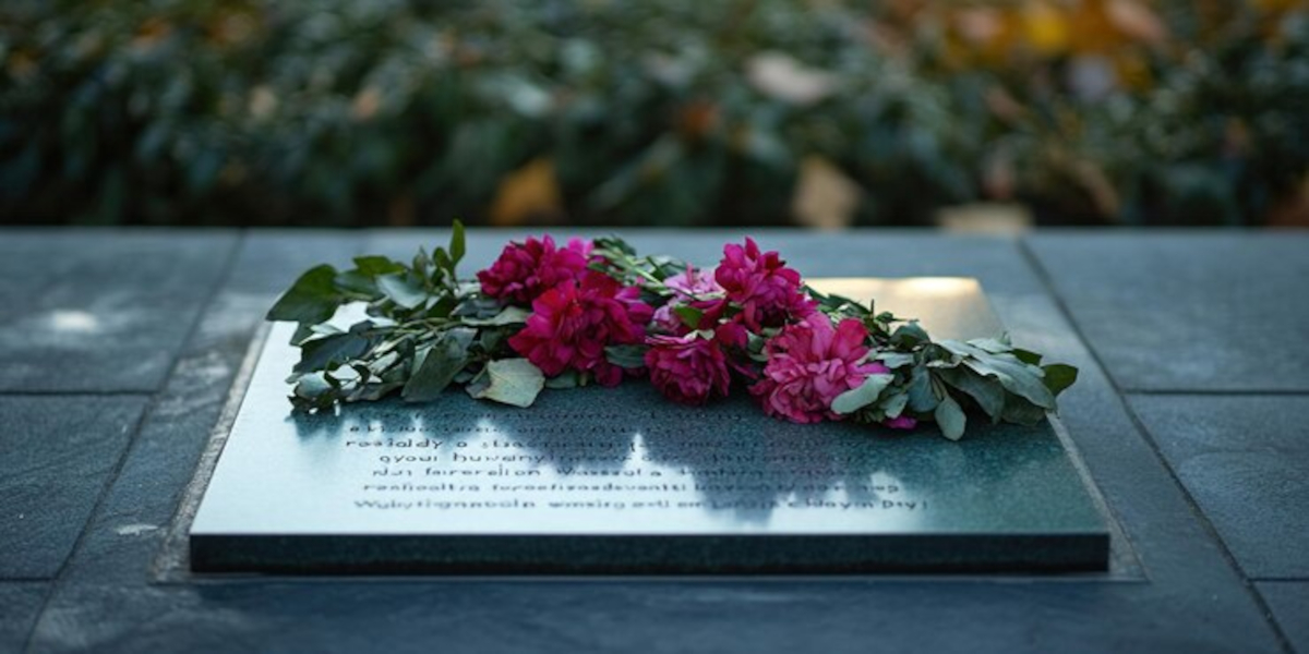 plaque funéraire personnalisée