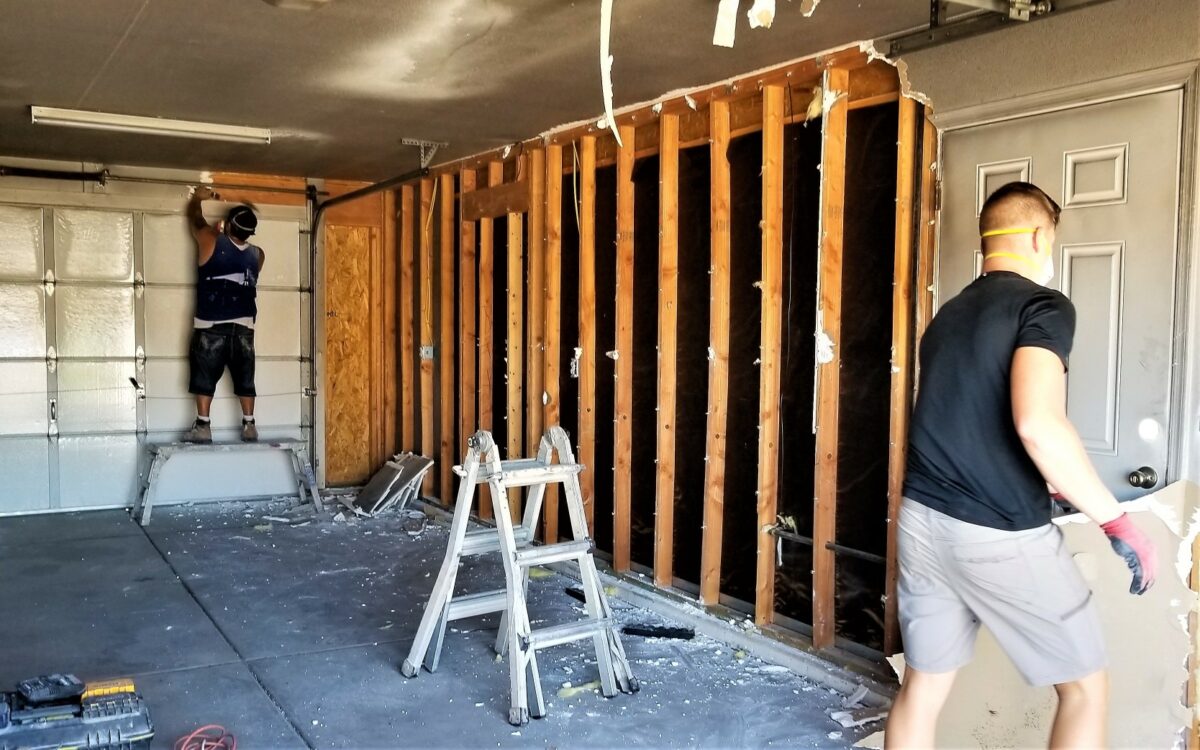 rénovation garage